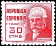 Spain 1936 Characters 30 CTS Pink Edifil 735